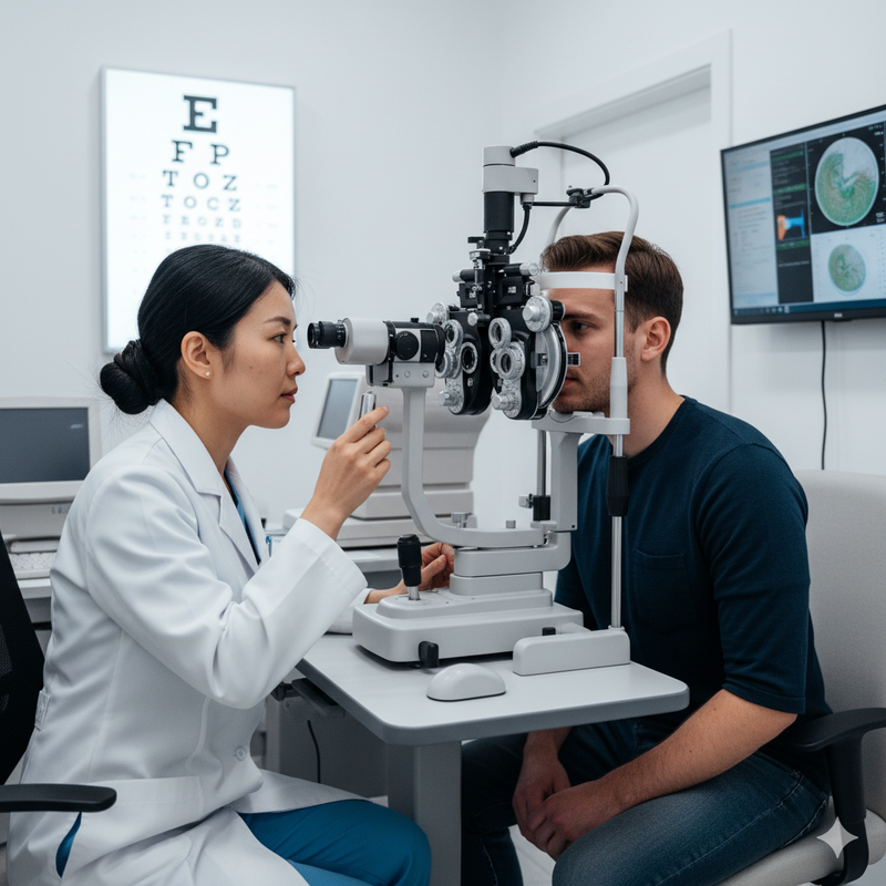 Подготовка пациента к лазерной коррекции зрения в клинике